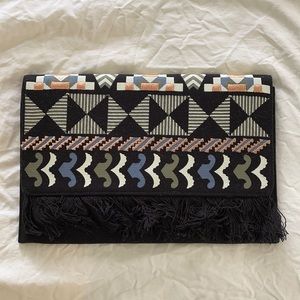 Oversized clutch bag